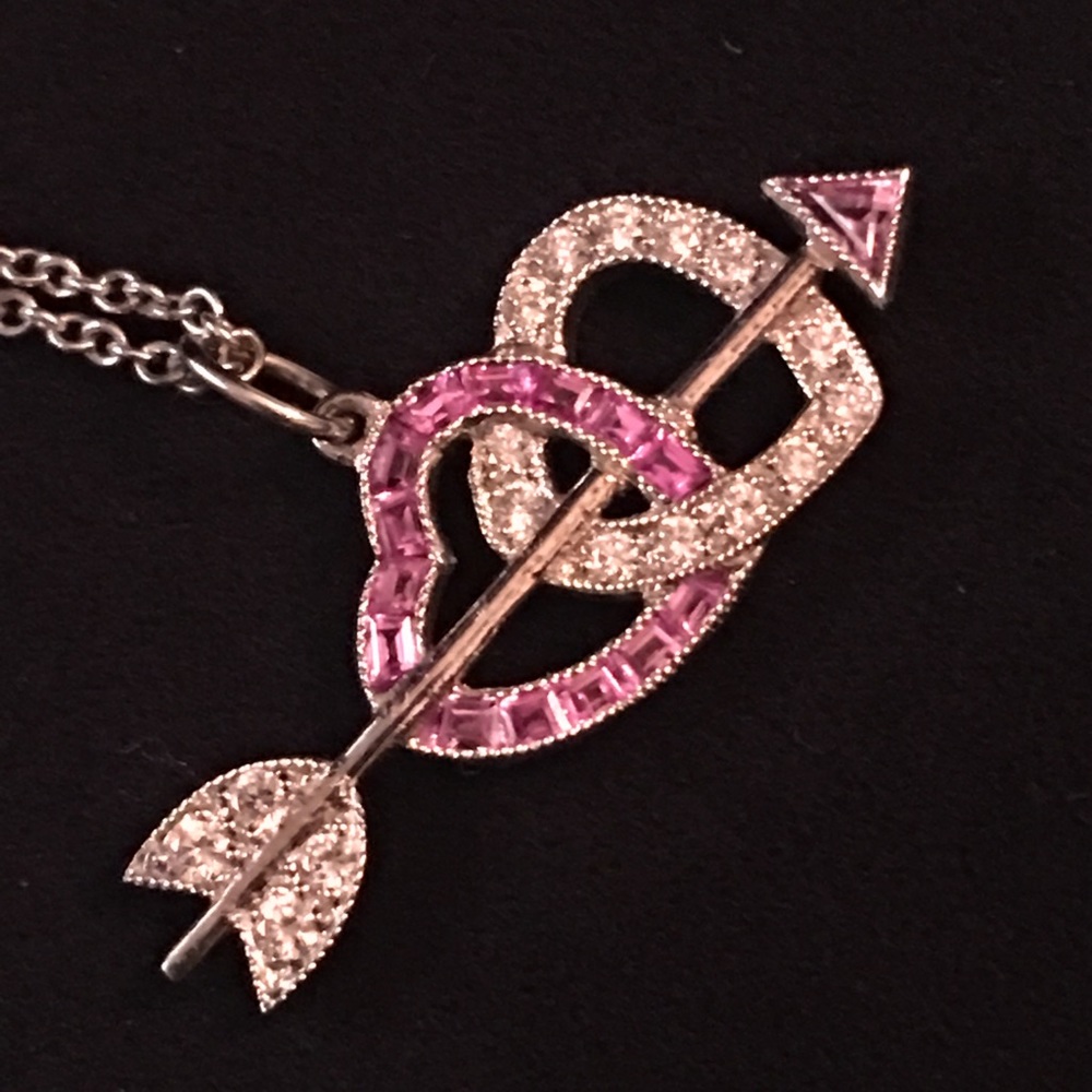 🌷Sold🌷 Authentic Tiffany sapphire diamond Charm